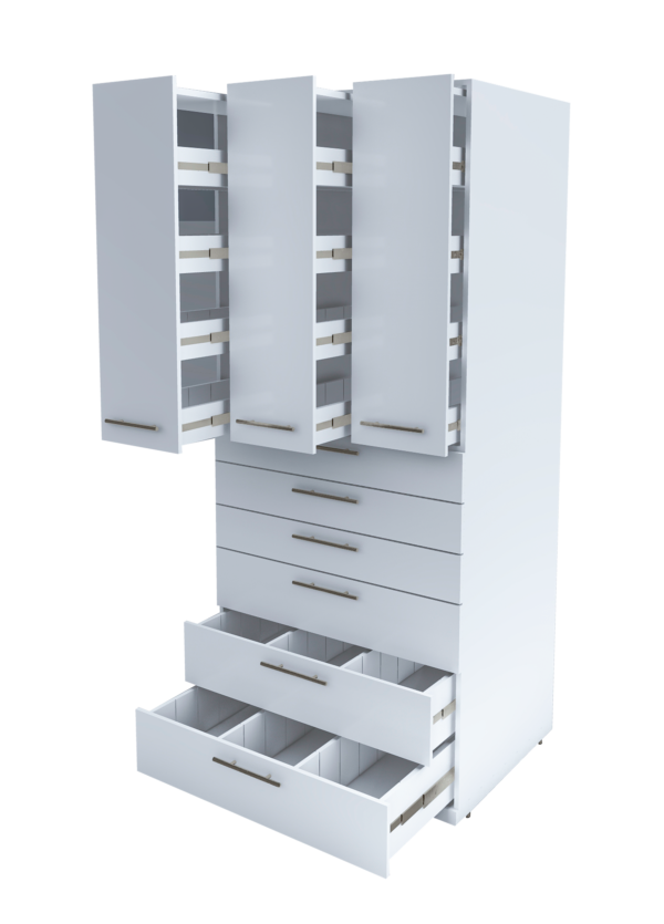 COLUMNAS DE MEDICAMENTOS 3 + 3 + 3 GABETAS A Torre de Medicamentos