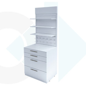 Gavetero--Medicamentos-Exhividor---Sector-Salud Gavetero de Medicamentos con Exhibidor