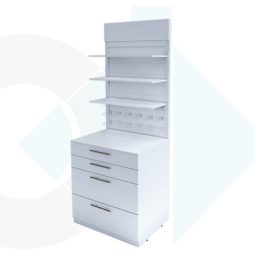 Gavetero de Medicamentos con Exhibidor