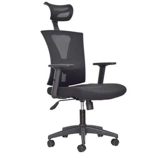 Silla Ergonómica Niza Presidencial. Con Cabecero y Espaldar Alto