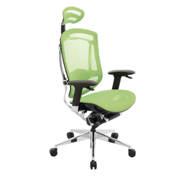 silla verde-oficina-silver-presidencial-decoint Silla Sidney Ergonómica