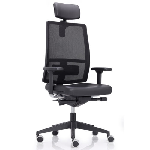 Silla Ergonómica Wiwa Presidencial. Con Cabecero y Espaldar Alto